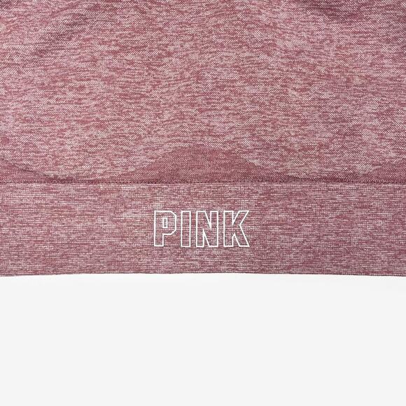 PINK Victoria' Secret Seamless Sports Bra Small Activewear Gym Yoga Workout - Picture 4 of 8